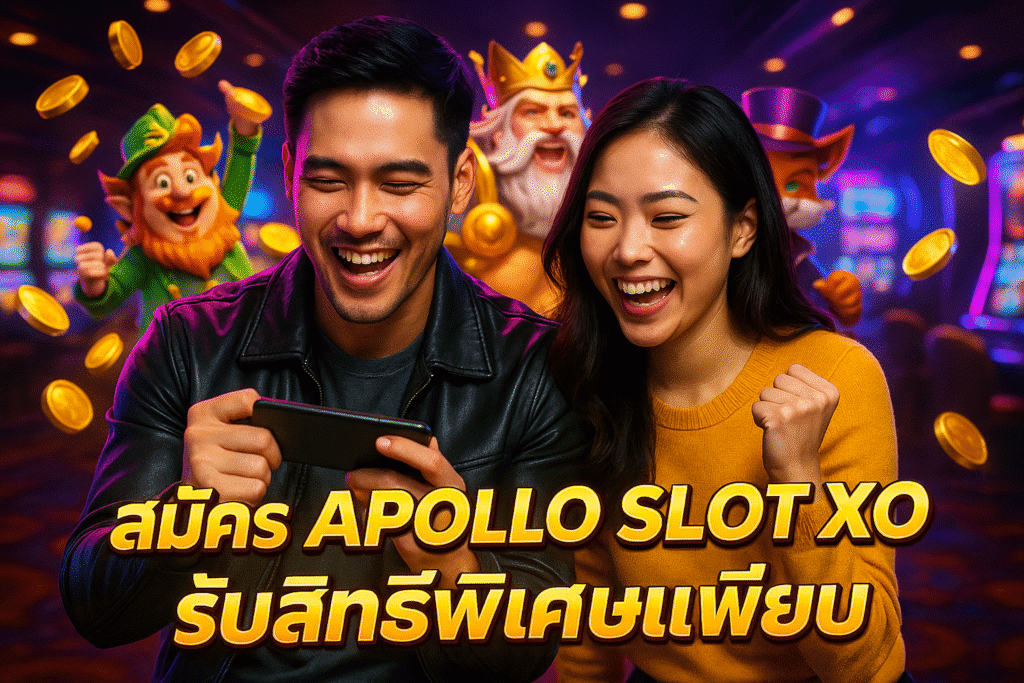 สมัคร APOLLO SLOT XO รับสิทธิ์พิเศษเพียบ