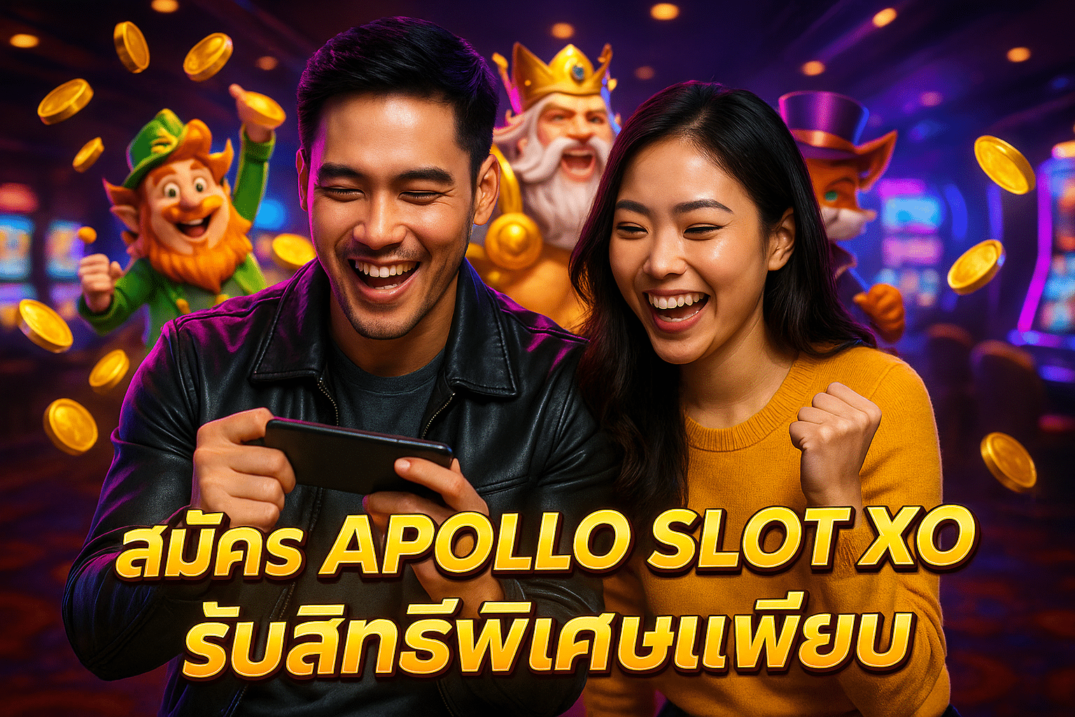 สมัคร APOLLO SLOT XO รับสิทธิ์พิเศษเพียบ