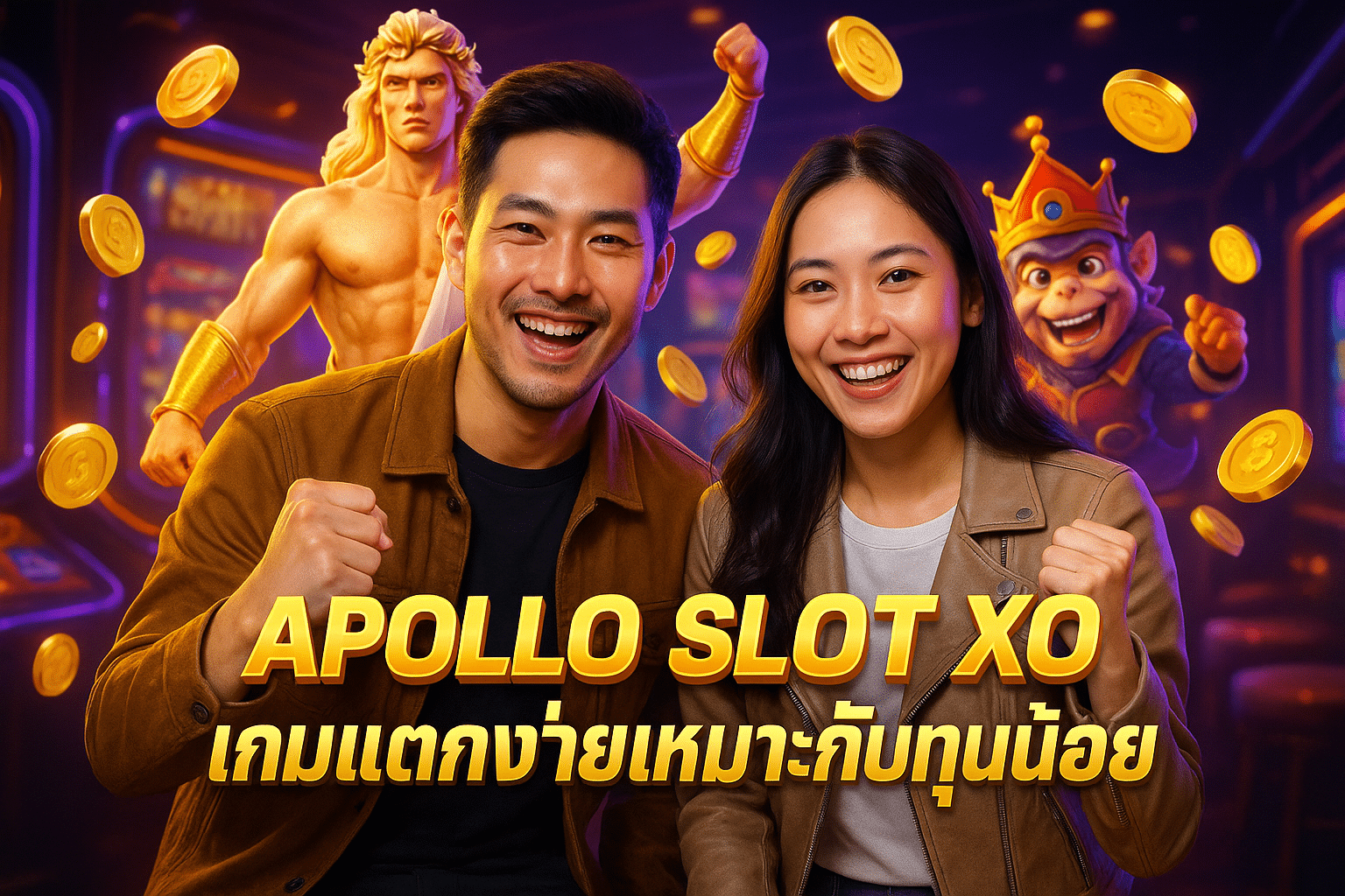 APOLLO SLOT XO เกมแตกง่ายเหมาะกับทุนน้อย