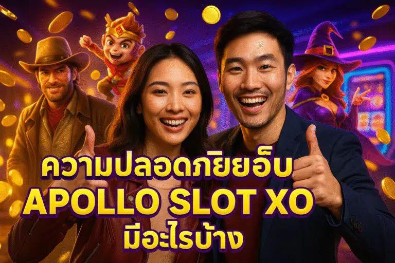 ความปลอดภัยของเว็บ APOLLO SLOT XO มีอะไรบ้าง